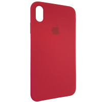Чохол Copy Silicone Case iPhone XS Max Rose Red (36)