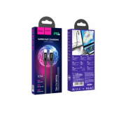 Кабель Hoco X14 Double speed PD charging data cable for Lightning(L=2M)