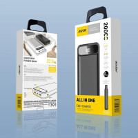 Універсальна мобільна батарея Aspor A396 PD 22,5W 20000 mAh, Black 5