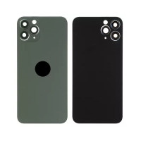 Задня кришка для iPhone 11 Pro, зі склом камери, Small Hole, Matte Midnight Green
