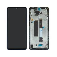 Дисплейний модуль для Xiaomi Mi 10T Lite, з рамкою, Original PRC, Atlantic Blue