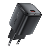 Мережевий зарядний пристрій Acefast A136, PD 40W, mini GaN, Black