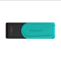 Флешка Kingston DT Exodia S, USB 3.2, 128Gb, Black-Turquoise