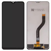 Дисплейний модуль для Samsung A207 Galaxy A20s, Service Pack, Black