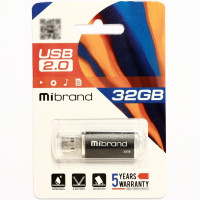 Флешка Mibrand USB 2.0 Cougar 32Gb Black