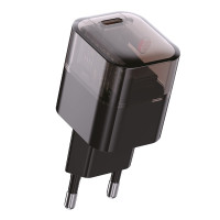 Мережевий зарядний пристрій iEnergy HC-30Q, PD 3.0, QC 3.0, 30W, Black 3