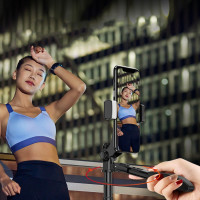 Штатив Adyss A21A, з пультом, 1.7m, Black 1