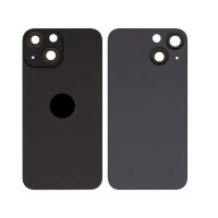 Задня кришка для iPhone 13 mini, зі склом камери, Small Hole, Black