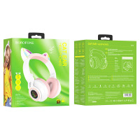 Безпровідна гарнітура Borofone BO18, White 2