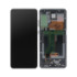 Дисплейний модуль Samsung G985 Galaxy S20 Plus, GH82-22134A, з рамкою, Service Pack Original, Black - 3