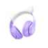 Безпровідна гарнітура Hoco W42 Cat Ear Violet - 3