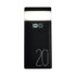Power Bank Joker  JK20, Fast Charge, 2,1A, LED Lamp 20000 mAh Black - 1