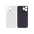 Задня панель корпуса для iPhone 13 Pro Max, срібляста, біла, не потрібно знімати скло камери, Origin - 1
