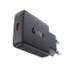 Мережевий зарядний пристрій Acefast A65, PD 20W, GaN, Black - 4