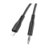 Кабель AUX Hoco UPA18, Lightning to Jack 3.5 mm, 1m, Black - 1