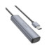 USB-хаб Borofone DH12, 4 in 1, USB-A to 4xUSB 3.0, 1.2m, Gray - 4