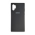 Чохол Silicone Case for Samsung Note 10 Plus Black (18) - 1