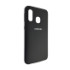 Чохол Silicone Case for Samsung A40 Black (18) - 2