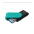 Флешка Kingston DT Exodia S, USB 3.2, 128Gb, Black-Turquoise - 3