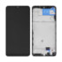 Дисплейний модуль для Samsung A225 Galaxy A22, з рамкою, High Copy, Small OLED, Black - 1