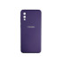 Чохол Silicone Case for Samsung A02 Purple - 1