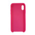 Чохол Copy Silicone Case iPhone X/XS Hot Pink (47) - 4