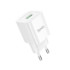 Мережевий зарядний пристрій Hoco C145A, QC 3.0 18W, White - 11