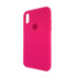 Чохол Copy Silicone Case iPhone X/XS Hot Pink (47) - 2