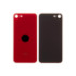 Задня панель корпуса для iPhone SE 2020, червона, потрібно зняти скло камери, small hole - 1