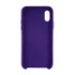 Чохол Copy Silicone Case iPhone X/XS Violet (30) - 4
