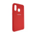 Чохол Silicone Case for Samsung A40 Red (14) - 2