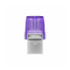 Флешка Kingston DT microDuo 3C, USB 3.2 ,128GB, Purpule - 1