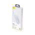 Безпровідний Зарядний Пристрій Baseus Simple, Wireless Charger 2in1, 15W, White - 1
