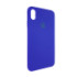 Чохол Copy Silicone Case iPhone XS Max Blue (40) - 1