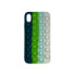Чохол Pop it Silicon case iPhone XR Blue+Green+White - 1