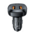 Автомобільний зарядний пристрій Acefast B9, 66W, 2xUSB-A, 1xType-C Black - 8
