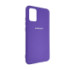 Чохол Silicone Case for Samsung A02s Light Violet (41) - 2