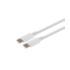 Мережевий зарядний пристрій для Macbook, Cable Type-C to Type-C, PD 96W, White - 5