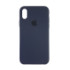 Чохол Copy Silicone Case iPhone X/XS Midnight Blue (8) - 3