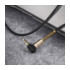 Кабель AUX Hoco UPA02, Jack 3.5 mm to Jack 3.5 mm, 1m, Black - 4