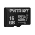 Карта пам'яті Patriot LX Series, 16Gb, micro SDHC UHS-1, class 10 - 1