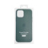 Чохол HQ Silicone Case iPhone 12 Pro Max Dark Green (без MagSafe) - 6