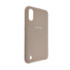 Чохол Silicone Case for Samsung A01 (A015) Sand Pink (19) - 2