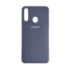Чохол Silicone Case for Samsung A20s Midnight (8) - 1