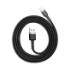Кабель Baseus Cafule Cable, Lightning, 2.4A, 1m, Gray-Black - 9