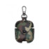 Silicone Case for AirPods Camouflage Leather Black-Brown - 4