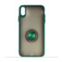Чохол Totu Copy Ring Case iPhone XS MAX Green+Black - 3