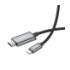 Кабель Hoco UA27, Type-C to HDMI, 1m, Gray - 8