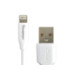 Кабель iEnergy USB Classic Lightning, 1m, 2A, White - 1
