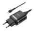 Мережевий зарядний пристрій Hoco N1, Cable Lightning, Black - 9